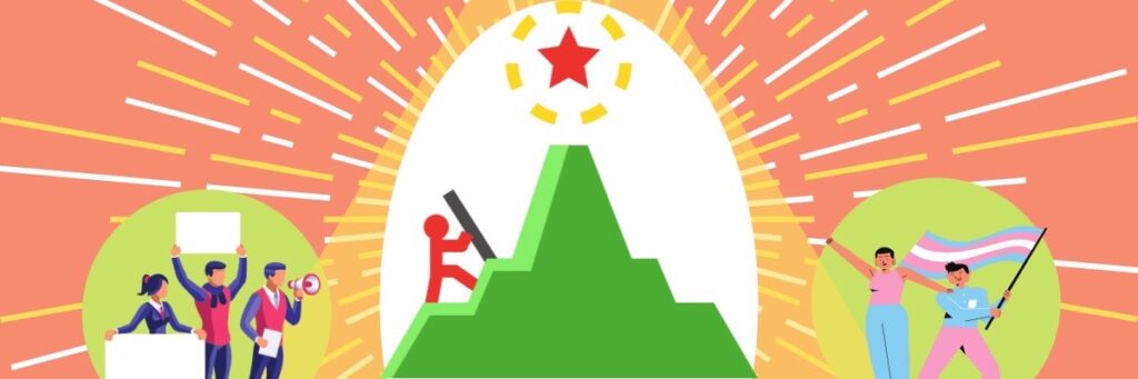 挑戦者を応援する